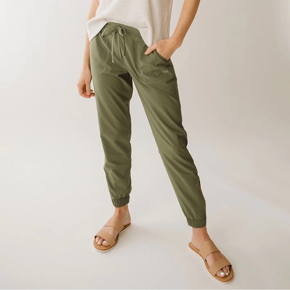 Albion Pants - Albion Fit Sage Green Jetsetter Pants